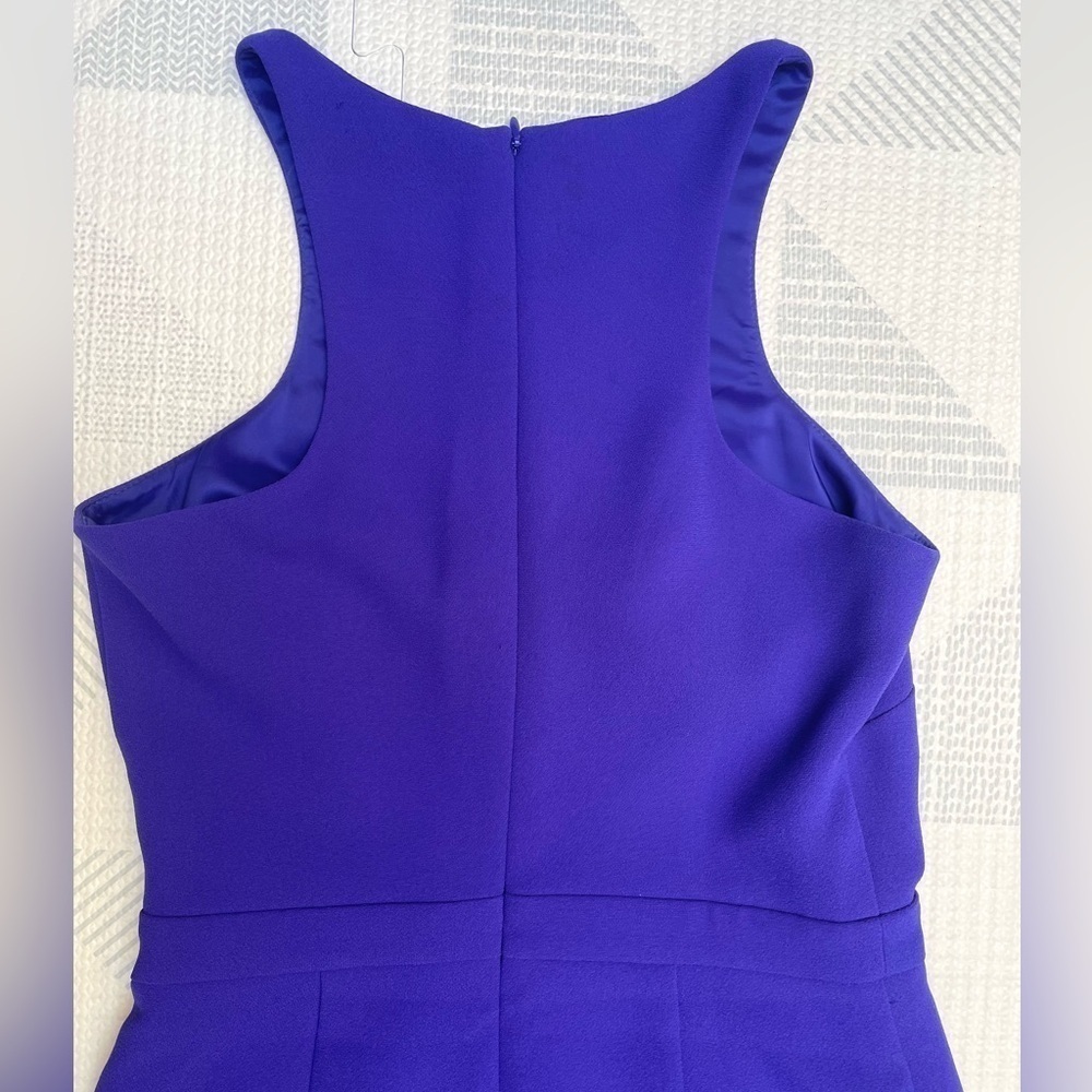 J. Crew Royal Blue Sleeveless Mini Dress Size 00 - Picture 9 of 10
